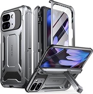 Poetic Spartan Case for Google Pixel 9 Pro Fold 5G, [Hinge Protection][Kickstand][Mil-Grade Protecti