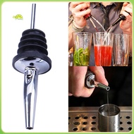 Stainless Steel Liquor Spirit Pourer Flow Wine Bottle Pour Spout Stopper Barware