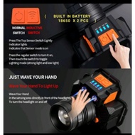 OUTDOOR USB RECHARGEABLE T8 LED ZOOM  HEADLAMP RECHARGEABLE HEADLIGHT ( BUILT IN 18650 BATTERY X 2 P