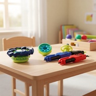 Bey X 9-80 Xtreme LED Launcher with Phoenix Grip for Bay Burst Children's Toy  Bey X 9-80 Xtreme LED