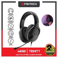 FANTECH รุ่น MH88 TRINITY Gaming Headset มี 3สี ดำ ชมพู ขาว ระบบ 2.1 หูฟังเกมมิ่ง แฟนเทค หูฟัง gamin