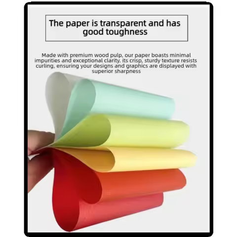 120gsm Scattered Gold Flakes Vellum Paper A3 A4 A5 A6 Translucent Tracing Paper Wedding Packaging Di