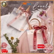 High Quality Gift Bag Transparent Bag Small Gift Bag Goodies Bag Cute Bag Wedding Packaging Bag Full