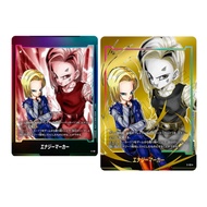Dragonball Card Game Golden Energy Marker E-33★ Fusion World Japanese (Parallel Art) Android 18 金边 1