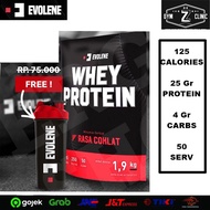 Evolene Evowhey 50 Sachets 1.9kg Whey Protein Evo Whey