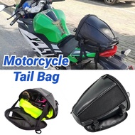Motorcycle Tail Bag Waterproof Motor Rear Seat Storage Bag Portable Motorcycle Riding Tail Bag