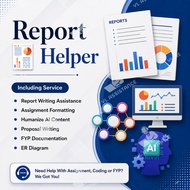 ⚡ Fast Service | Professional Report Writing Service | Assignment Formatting & Humanize Helper | FYP