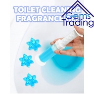 (1 unit) Korean Toilet Bathroom Push Type Scrubble Bubble Cleaner Cleaning Closet Water Click Gel Fr