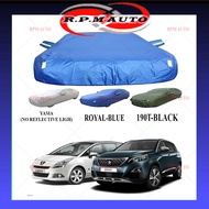 Peugeot 5008 High Quality Car Cover 190T Yama Royal-Blue Size MPV Selimut Kereta Peugeot 5008 kereta
