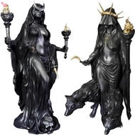 Hekate Niktipolos Statue, The Witch of The Night, Underworld Hekate Phosphoros Light-Bringer or Morn