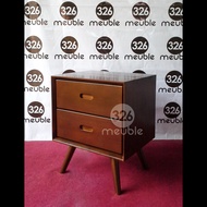 Retro Teak Bedside Table, Teak Bedside Table, Bedside Lamp Table
