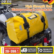 Motorcycle Waterproof Tail Bag Travel Outdoor Dry Luggage Roll Pack Bag 40L Motorbike Luggage Back