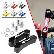 Motorcycle Mirrors Riser Extension Bracket Accessories For Suzuki SV650 SV 650 SV650X SV650S