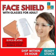 Face Shield Adult Full Face Shield Anti Fog Face Shield Glasses Protective Face Shield Transparent P