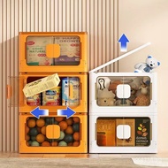 Storage Box Toy Plastic Thickened Organizer Box with Wheels Household Storage Box Clothes Foldable S