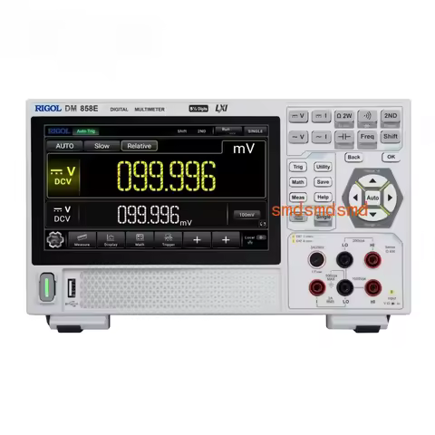 DM858 DM858E Programmable Digital Multimeters 5.5digits 125rdgs/s Max Measuring Speed