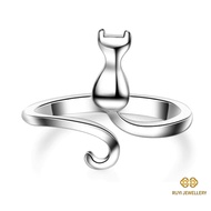 Open Cat Ring Moon Cat Ring Female Cat Index Finger Ring Jewelry Tail Ring