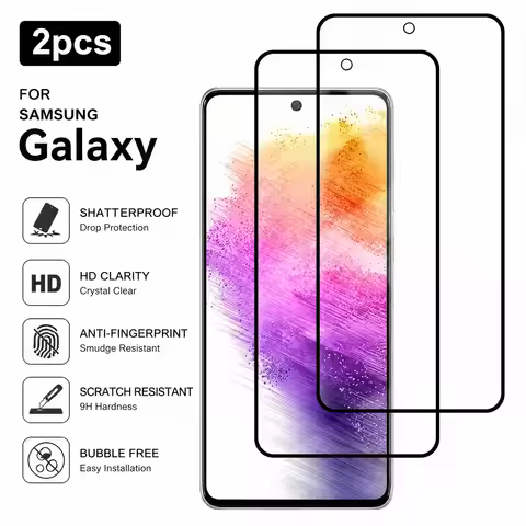 2Pcs Tempered Glass Screen Protectors,Suitable For Samsung Galaxy A12/A13 5G/A22 5G/A23 5G/A31/A32 5