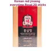 [Cheong Kwan Jang] Korean Red Ginseng Extract Everytime Royal(10ml * 20 sticks)