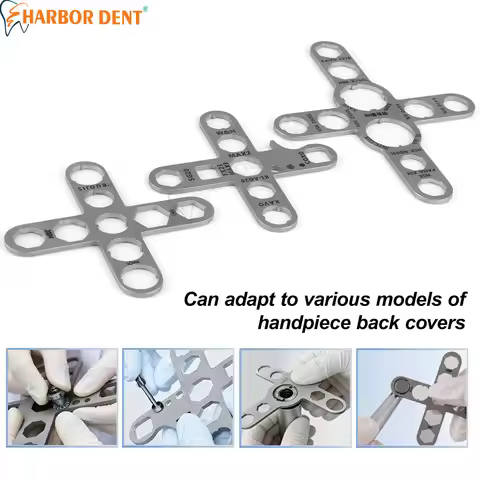 1Pc Dental Turbine Handpiece Wrench Fit For NSK KAVO WH Implant Motor Handpieces Back Cover Removal 