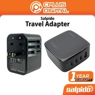 Salpido Travel Adapter GaN 100W PD QC3.0 Super Quick Charger Z6 Z8 Z9 WC-2100