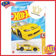 Hot Wheels LB Super Silhouette Nissan Silvia (S15) yellow hotwheels lbwk nissan silvia kuning JDM