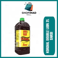 [2L] KHH DOUBLE LION BES MINUMAN BERPERISA SARSI | KORDIAL SARSI