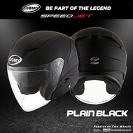 SUOMY HELMET SPEEDJET PLAIN MATT BLACK