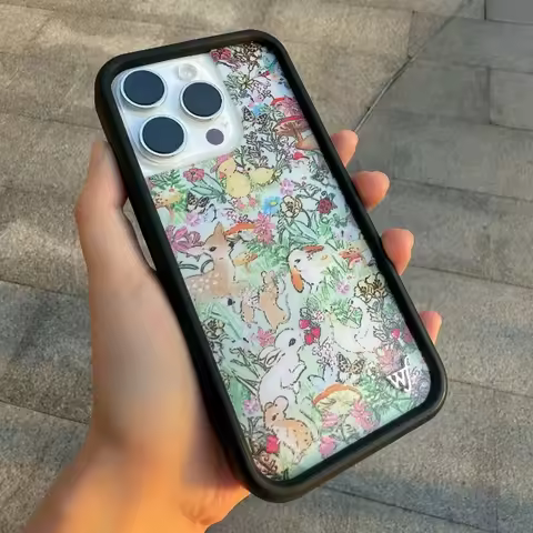 Wildflower Taylors Grassland Deer Phone Case for iPhone 17ProMax 16 15 14 13 12 17 Pro Max Plus Air 