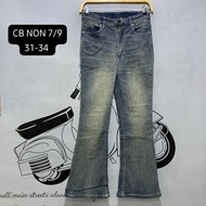Cutbray Pants 7/9 Premium Softjeans Stretch Nine O Nine Jeans
