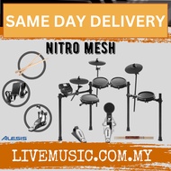 Alesis Nitro Mesh Kit 5-Piece Electronic Drum, Digital Drum