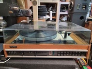 THORENS唱盤擴音機連8寸原裝喇叭一對