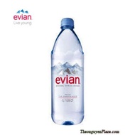 EVIAN MINERAL WATER PLASTIC BOTTLE 100CL