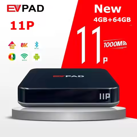 [Genuine Evpad 11p 2025 android tv box 4GB64GB original store update from evpad10P in Japan Korea Si