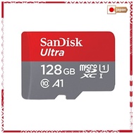 SanDisk 128GB Ultra microSDXC UHS-I Memory Card - Up to 140MB/s C10 U1 Full HD A1 Micro SD Card - SD