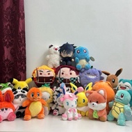 Plushie Dolls Soft Toys Random Pokemon Doraemon Demon Slayer Pikachu
