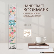 Glory Masterpiece Bible Verse bookmark - GIG01