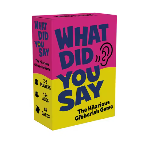 Card Games Decode Funny Nonsense, Family Party Games, Great for Travel and Camping Teams Ice-Breakin