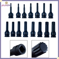 【COLORFUL】3Inch M5-M19 1/2Inch Drive Wrench Socket Adapter 12 Point Socket Screwdriver Bit❀