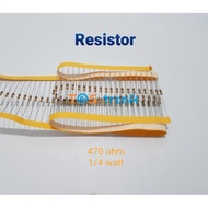 470 ohm resistor 1/4 watt