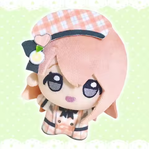 Anime Game Project Sekai Colorful Stage! Aoyagi Toya Cosplay 10cm Cute Dango Pendant Cartoon Keychai