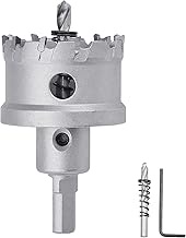 64mm（2.5 inch） Metal Steel Hole Saw with 2 Drill Bits , Hole Cutter for Thick Metal ,Stainless Steel