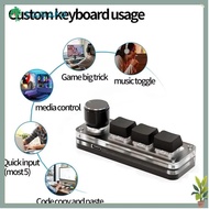 TAMAKO  Gaming Keyboard,  Backlit|Mechanical Keyboard,  3 Keys Mini Custom Programming Keypad Photos