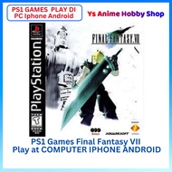 【PS1 Game Main di PC IPHONE ANDROID  】Playstation 1 FINAL FANTASY VII 7 BATTLE PS1 GAME mesti main