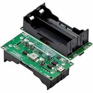 Type-C 15W 3A 18650 Lithium Battery Charger Module DC-DC Step Up Booster Fast Charge UPS Power Suppl