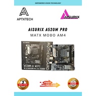 Aisurix A520M PRO MATX MotherBoard AM4 2 slots DRAM m.2