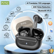 HTC NE60 TWS Adaptive ANC 6 Mic ENC with IP55 & 55H Earbud Earphone Bluetooth 6.0
