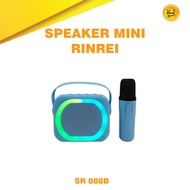 SPEAKER MINI RINREI SR888B / SR-888 B/ SR 888 B REKOMENDASI SPEAKER MURAH / SPEAKER MURAH