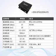 โมดูลการสื่อสารไร้สาย RS485 Lora โมดูลการสื่อสารแบบอนุภาค ช่องทางแบบอนุภาค รับส่งข้อมูล โมดูล DTU ขน
