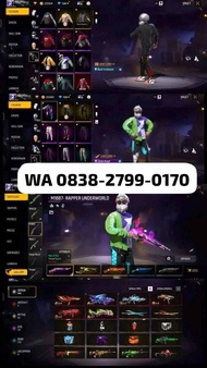 Akun ff ber sg murah & terpercaya